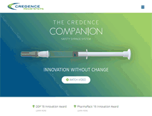 Tablet Screenshot of credencemed.com